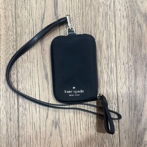 Kate Spade Black Change Wristlet
